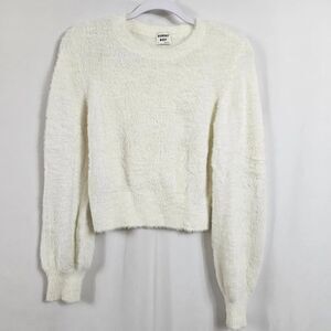 Aritzia Sunday Best Kitten Sweater in White - Size M